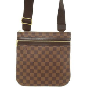 Louis Vuitton Damier Ebene Brown Pochette Bosphore Shoulder Bag